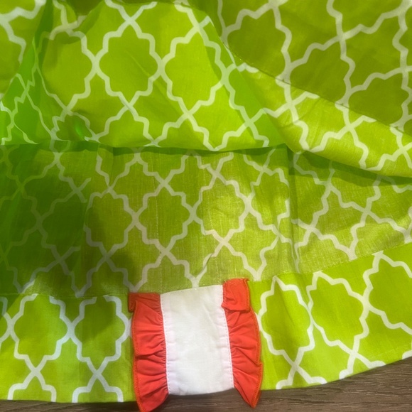 Babeeni Girls A-line Cap Sleeve Pumpkin Dress, Peter Pan Collar, Size 5, fall - Picture 10 of 10